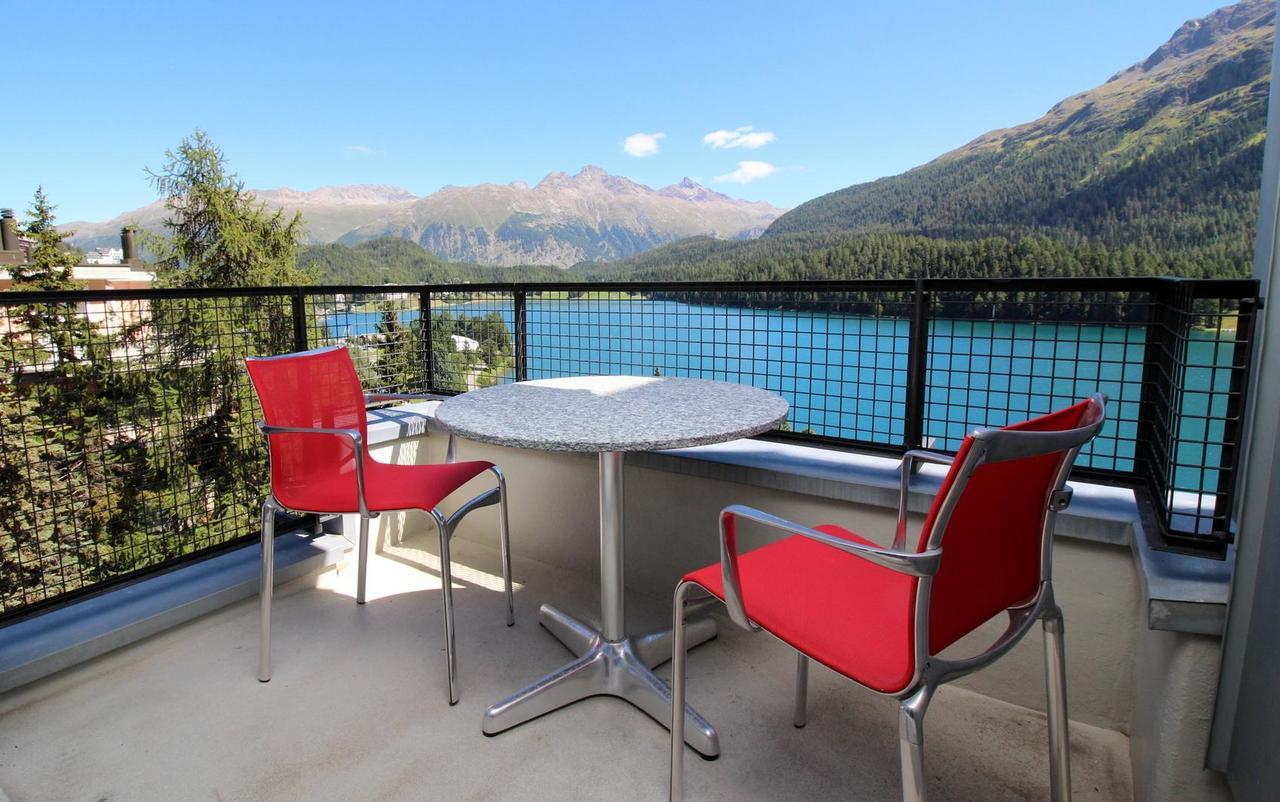 Traunter Via Apartment St. Moritz Ngoại thất bức ảnh