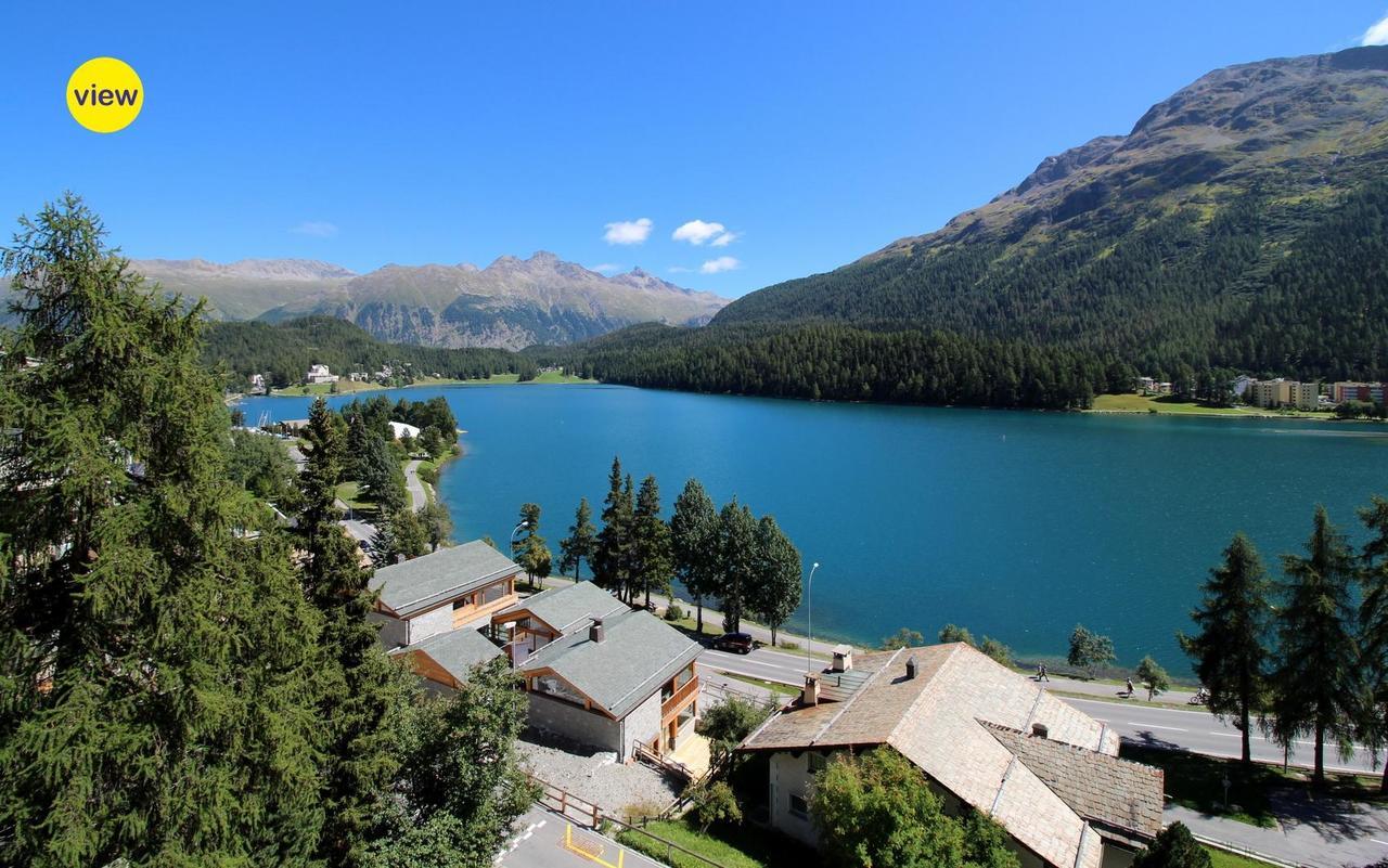 Traunter Via Apartment St. Moritz Ngoại thất bức ảnh