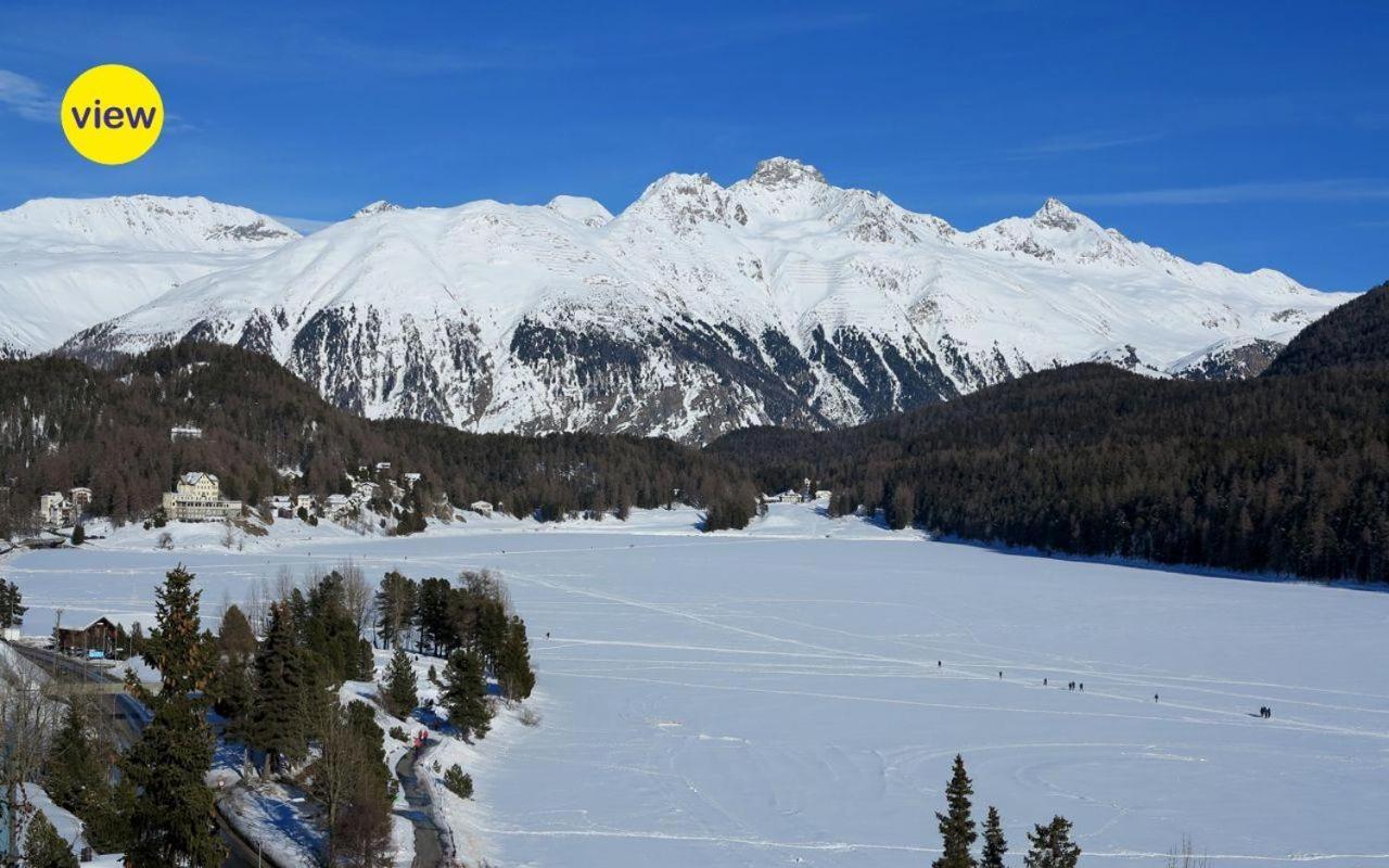 Traunter Via Apartment St. Moritz Ngoại thất bức ảnh