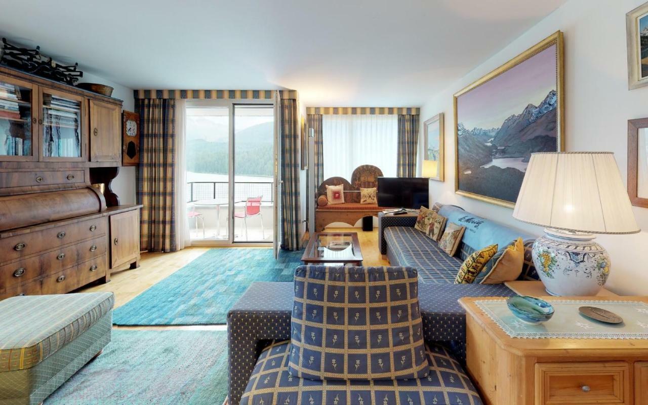Traunter Via Apartment St. Moritz Ngoại thất bức ảnh