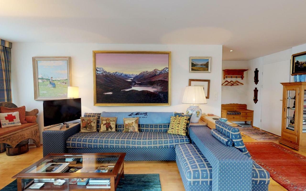 Traunter Via Apartment St. Moritz Ngoại thất bức ảnh