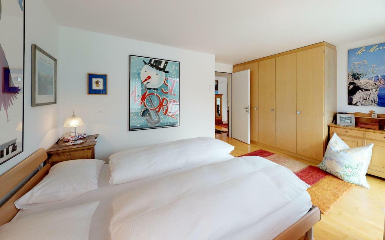 Traunter Via Apartment St. Moritz Ngoại thất bức ảnh