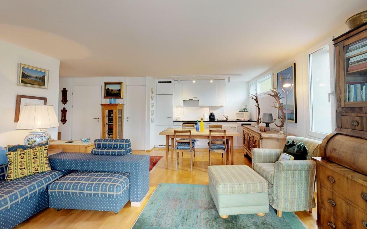 Traunter Via Apartment St. Moritz Ngoại thất bức ảnh