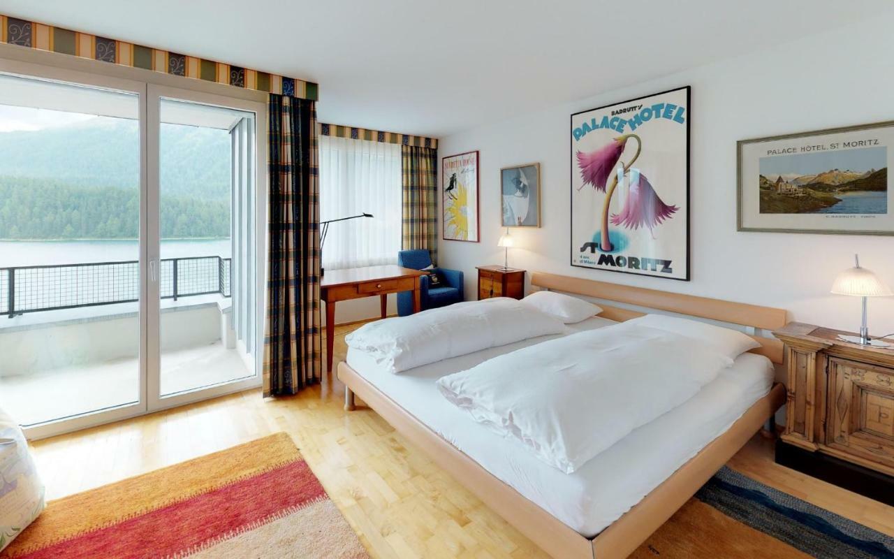 Traunter Via Apartment St. Moritz Ngoại thất bức ảnh